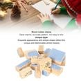 thumbnail image 4 of 16 Pcs Wood Rubber  Set,  Delicate Decorative Wood  Set with Beech Wood & Rubber Material for Art Craft, Journal, Diary, Scrapbook, Planner, Letter, Card Making, 4 of 8