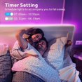thumbnail image 2 of Tira de LED, tiras de LED RGB, tiras de luz, control de aplicaciones, luz de 20 m con 600 luces + 23 botones de música Bluetooth + fuente de alimentación 5A a prueba de agua ACTIVE Biensenido a ACTIVE, 2 of 4