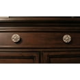 thumbnail image 4 of Zeckos White Cast Iron Compass Rose Drawer Pull Cabinet Knobs Set of 12, 4 of 12