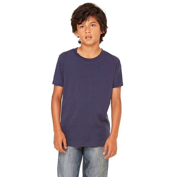 JustBlanks Youth Jersey T Shirt 4.2 oz. 100 Airlume Combed Ringspun Cotton