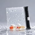 thumbnail image 6 of Iumwxz 7 Day Pill Organizer Pouches, Mini Reusable Waterproof Plastic Transparent Travel Storage Bags for Vitamins Supplements Small Items, Compact Size for Pocket Purse Backpack(Black,1 Piece), 6 of 7