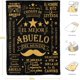 thumbnail image 5 of LHSHID Abuelo Gifts in Spanish Regalo para Abuelo El Mejor Abuelo Del Mundo Regalos para Abuelo Dia Del Padre Gifts for Abuelo Abuelo Gifts from Grandchildren Abuelo Throw Blanket 30"x40", 5 of 7