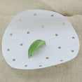 thumbnail image 2 of 100 Pcs 9 Inch Food Graded Perforated Steamer Paper Liners Round Disposable Non Stick Mat Baking Cooking, 2 of 6