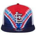 thumbnail image 2 of Men's New Era St. Louis Cardinals Tie-Dye Golfer Trucker Adjustable Hat, 2 of 6