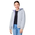 thumbnail image 4 of Free Country Girls' Poofie Reversible Puffer Jacket Lavender L, 4 of 8