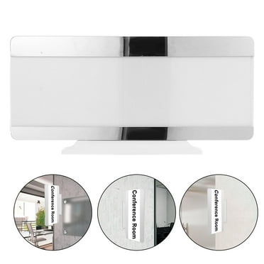 PTOOTP Stainless Steel Office Door Sign Wall Mounted Replacement