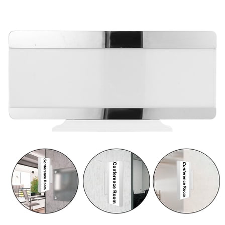 PTOOTP Stainless Steel Office Door Sign Wall Mounted Replacement