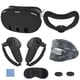 thumbnail image 1 of Juego Accesorios 7 Piezas Cubierta Protectora Suave VR para Meta Quest 3 (negro), 1 of 9