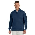 thumbnail image 4 of Men's J. Palmer Navy Denver Broncos Franchise Quarter-Zip Sweater, 4 of 5