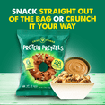 thumbnail image 4 of Crisp Power High Protein Pretzel Crisps - 6 Pack x 1.75 oz Crunchy & Flavorful Plant-Based Snack. No Sugar, 28g Protein Per Pack, 4 of 6
