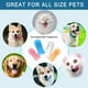thumbnail image 5 of Paquete de 4 cepillos de dientes para perros, kit de cepillo de dientes de dedo, cerdas totalmente envueltas, fácil limpieza dental, cuidado dental para cachorros, gatos y mascotas pequeñas., 5 of 5
