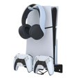 thumbnail image 5 of For Slim Console Wall Storage Bracket Handle Stand Charger Console Wall Bracket Headphone Hanger, 5 of 5