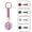 Pink, variant on Acrylic Diamond Keychain Shiny Rhinestones Crystal Ball Keychain Car Bag Purse Charm Pendant Key Ring for Women