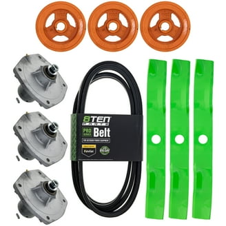 8TEN Blade Spindle Belt Kit for Kubota RCK54P-724Z Z724 54-inch