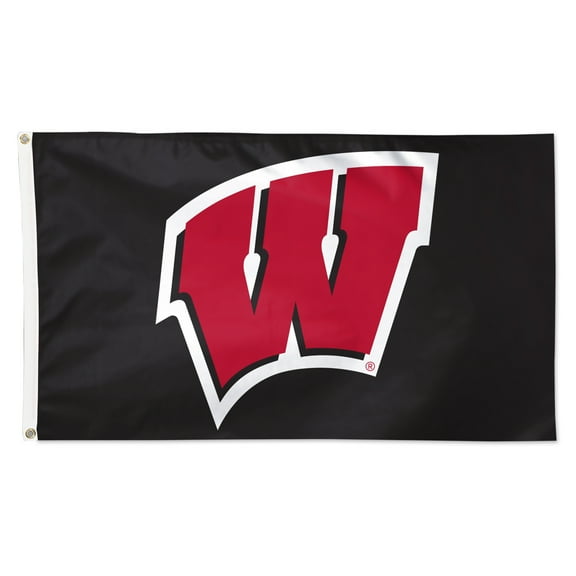 WinCraft Wisconsin Badgers 3' x 5' Single-Sided Vibrant Deluxe Flag