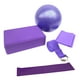thumbnail image 2 of Bloque de Yoga 5 unids Equipo de Yoga Conjunto Incluye Bola de Yoga Bloques de Yoga Estiramiento Cor Tomshoo  Bloque de Yoga, 2 of 7