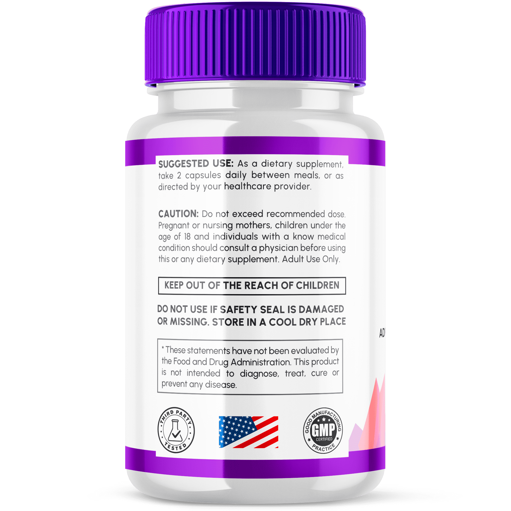 FitPill Advanced Keto Formula Advanced Loss Support Fitness Supplement 180 Capsules