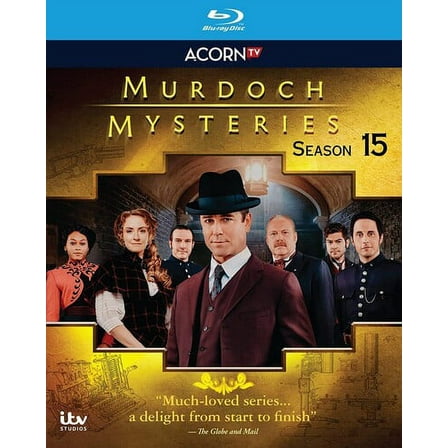 Murdoch Mysteries: Season 15 (Blu-ray), Acorn, Drama