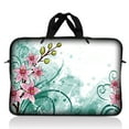 thumbnail image 1 of LSS Laptop Sleeve Bag 10.2 Inch Pink Flower Floral Carrying Case, 1 of 1