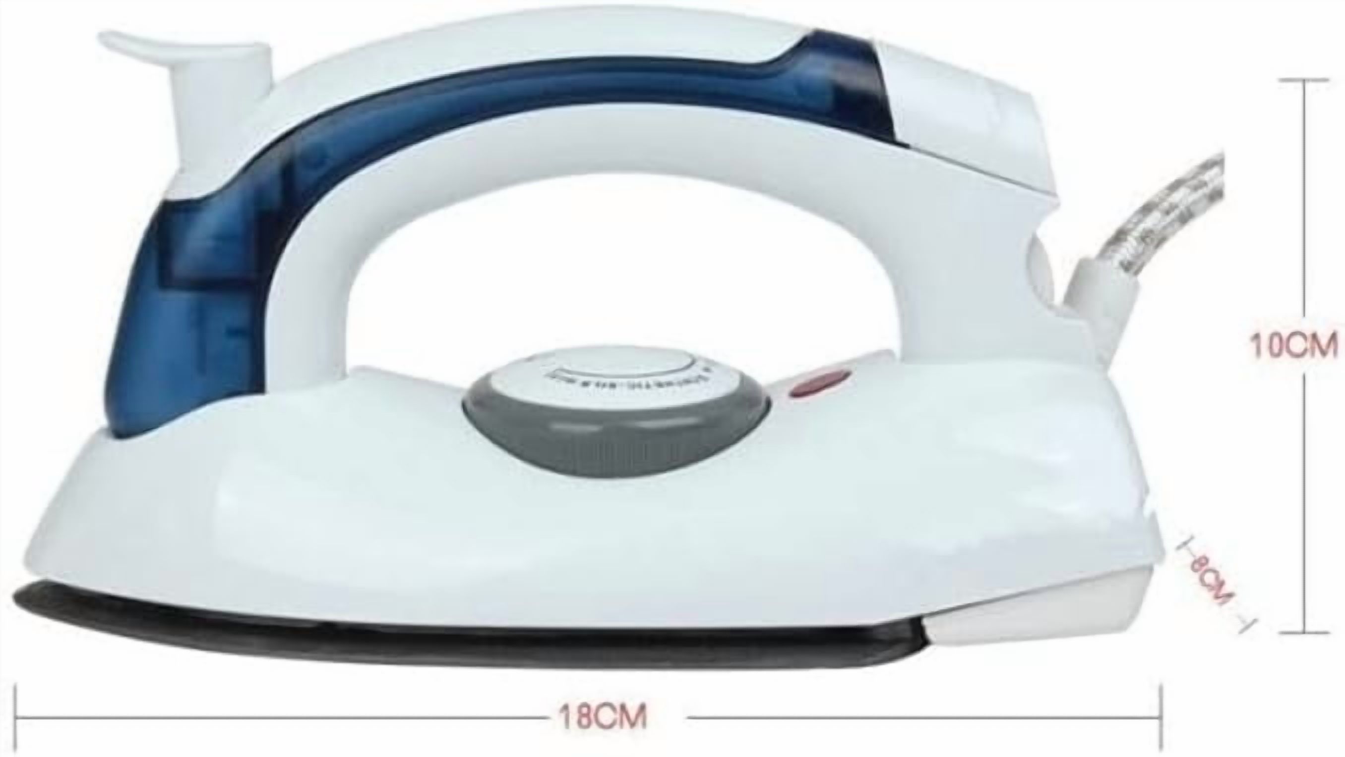Foldable Handheld Electric Steam Iron Steamer Travel Iron Temperature