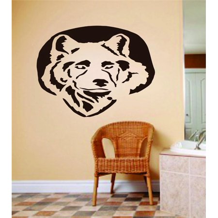 Do It Yourself Wall Decal Sticker Dog Face Animals 16×32 Do It Yourself Wall Decal Sticker Dog Face Animals 16×32