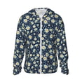 thumbnail image 1 of Disketp Daisy Floral B for Men's Sun Protection Hoodie Performance Long Sleeve Fishing Outdoor Lightweight-Large, 1 of 7