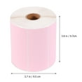 thumbnail image 2 of Toyvian Removable Label Stickers Round Simple Pink for Price Tagging Classroom Use 1000pcs, 2 of 8