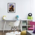 thumbnail image 3 of Stupell Industries Bohemian Fierce Horned Dinosaur Black Framed Print Under Glass, 14 x 20, by Creative Studio, 3 of 8