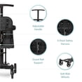 thumbnail image 4 of Dream On Me Lightweight and Compact Coast Rider Stroller with One Hand Easy Fold, Adjustable Handles and Soft Ride Wheels, Black, 4 of 5
