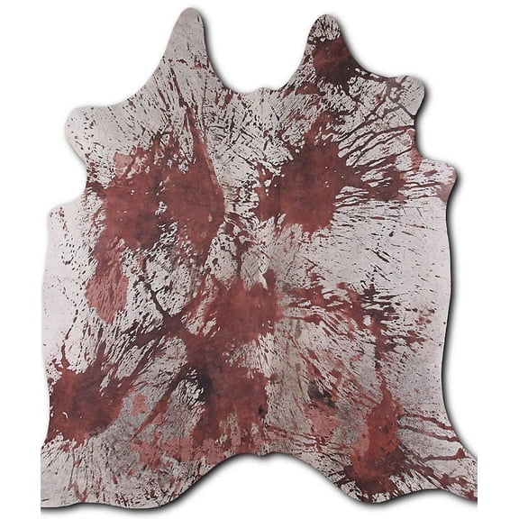 Benevolence cowhide rugs for sale DISTRESSED BROWN rug