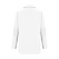 thumbnail image 5 of Fanxing Women's Fashion Long Sleeve Cardigan Jacket Coat Flowy Open Front Long Cardigans Costumes Fall White,L, 5 of 7