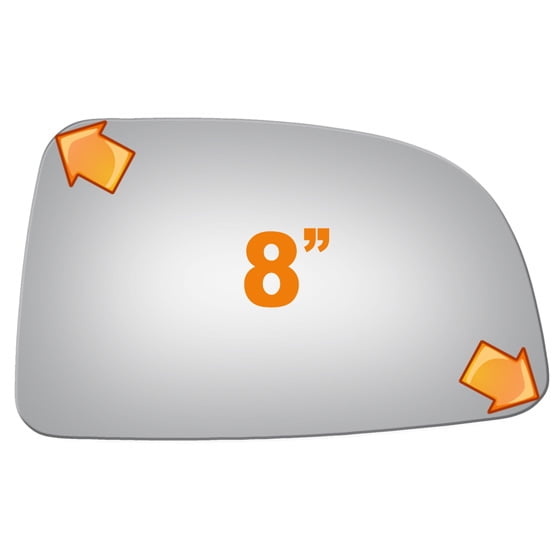 BURCO MIRROR GLASS # 5268 FITS 2007-2010 KIA RONDO RIGHT PASSENGER SIDE