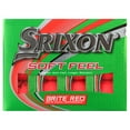 thumbnail image 4 of (2 pack) Srixon Soft Feel Brite Red Golf Ball Dozen, 4 of 6