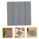 thumbnail image 5 of Luxshiny Baldosas De Deck Grosor Durable Plástico Gris Para Exterior Y Área De Piscina, 5 of 8