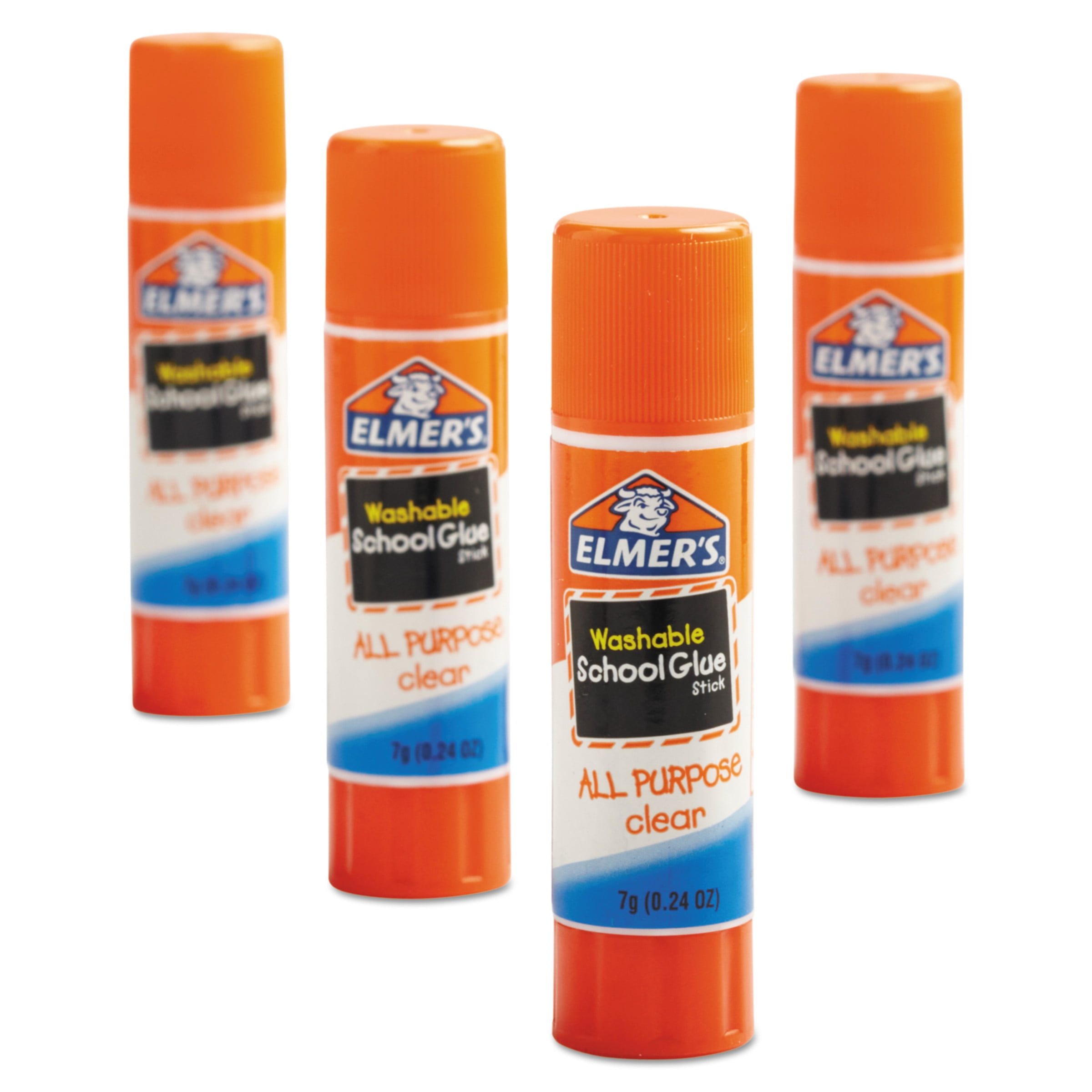 Elmer's Repositionable Washable School Glue Stick 0.53 Ounce 2 Count