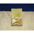 thumbnail image 3 of GoldGiftIdeas Decorative Engraved Dry Fruits Box for Return Gifts, Keepsake Organizer Box for Jewelry, Handcrafted Trinket Box, Memento Case (Pack of 50), 3 of 5