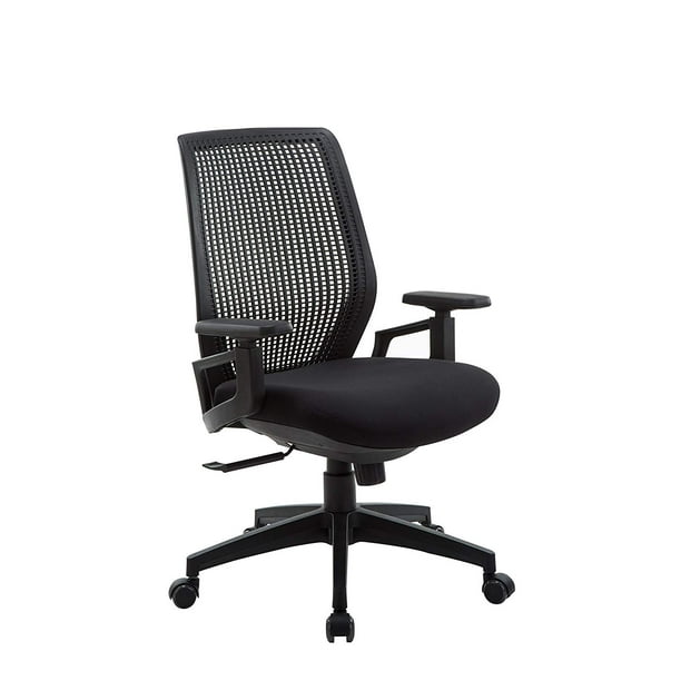 Office Factor Ergonomic Office Chair High Back Mesh Computer Chair Fully Adjustable Polypropylene Ventilated Mesh Back Executive Chair For Home Office Breathable Office Task Chair Walmart Com Walmart Com