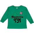 thumbnail image 3 of Inktastic Nashville Girls Long Sleeve Toddler T-Shirt, 3 of 5