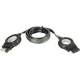 thumbnail image 3 of Hopkins MFG Trailer Wiring Connector Extension 47114 4 Flat Plugs; With Grip Rings; 48 Inch Length; Without LED Test, 3 of 10