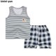 thumbnail image 1 of 12M 55BlackSummer Cute Cartoon 2pcs Niños Bebé Niños Niñas Chaleco de dibujos animados Top Shorts Pantalones Conjunto Ropa Niños Pijamas Niñas Ropa Conjuntos esquí esquí Gafas de esquí, 1 of 4