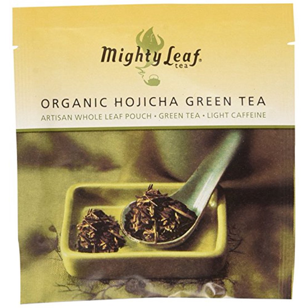 Mighty Leaf Organic Hojicha Green Tea, 100 Tea Pouches Mighty Leaf Organic Hojicha Green Tea, 100 Tea Pouches