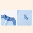 thumbnail image 4 of CAIVO Toddler Outfit Sets Boys Thermal Underwear O-Neck Long Sleeve T-Shirts Tops And Pants Kids Warm Base Layer Sleep Children Fashionable Clothes Sets, 4 of 7