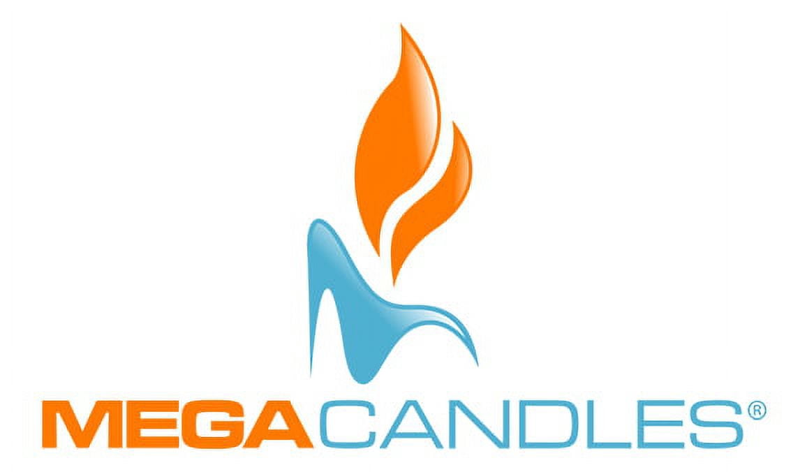 Mega Candles 48 pcs Citronella Taper Candle | Hand Poured Paraffin Wax Candles 4" x 3/4" Diameter | Bug Repellent Candles For Indoor And Outdoor Use | Everyday Candles For Mosquitoes And Insects