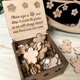 thumbnail image 5 of Personalized Wedding Guestbook Alternative, Wooden Wedding Drop Box, Round Wedding Drop Box Ideas - Sy, 5 of 5