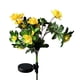 thumbnail image 1 of Ounissouiy Luces solares duraderas para una fácil instalación en el jardín Luces solares para jardín Flores solares Césped de azalea Decoración Amarillo linternas, 1 of 6