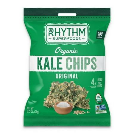 (Price/Case)Rhythm Superfoods 809 .75 oz Organic Original Kale Chips Case Of (Best Kale For Kale Chips)