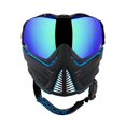 thumbnail image 2 of Push Unite Paintball Goggles MASK with Quad PANE Lens and CASE Blue, 2 of 3