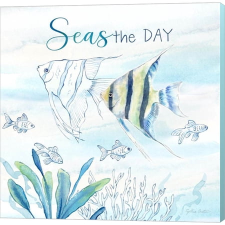 Great Art Now Great Blue Sea XX by Cynthia Coulter, Canvas Wall Art, 12W x 12H