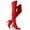 Red-stiletto heel, variant on Shoe'N Tale Woman Suede Thigh High Over The Knee Boots