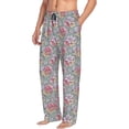 thumbnail image 6 of Kdxio Watercolor Butterflies Print Men's Sleep Pajama Pant Lounge Pants with Pockets-XX-Large, 6 of 6
